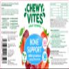 Chewy Vites Adult Bone Support 50 Vitamin Gummies, 400mg Calcium Gummies with 20 mcg Vitamin D3, for Bones, Teeth & Muscle Function, 2-a-Day, Vegan, Mix of Wild Cherry and Strawberry Flavour view 3