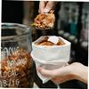 Alipis 100pcs Plant Fibre Desiccant for Food and Pet Food Storage, High Efficiency Moisture Absorbing Drying Sheets with Portable Design for Cookie Jars and Chip Cans view 4