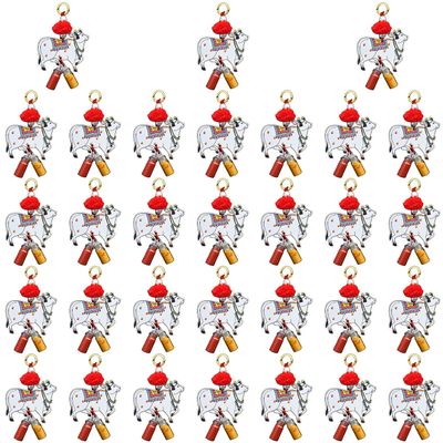 Natali Traders Pichwai Cow Haldi Kumkum for Return Gift Pack of 31 Decorative Pasupu Kumkum Pooja Items Bulk Wedding Return Gifts Thambulam Return Gifts Set