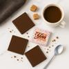50 pcs Thank You Chocolates - Elegant Milk and Dark Chocolate Treats for Weddings, Events, Corporate Gifts and Special Occasions (Design 2 - Milk) view 4