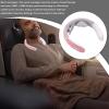 Neck Massager Neck Massager with Heat Electric Neck Massager with Electrode Pads Portable & Rechargeable Cordless Cervical Pad 16 Strengths and 5 Different Modes, for Men and Women view 3