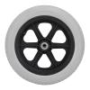 12in PU Wheelchair Caster Front Rear Caster Tire Replacement Wheels for Wheelchair view 1