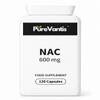 NAC Supplement 600mg 120 Capsules | N-Acetyl Cysteine for Antioxidant & Liver Support view 1