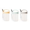 Boddceto Portable Breakfast Cup with Spoon - Food Grade Oatmeal Yogurt Salad Cup, Sealable Lid, Easy Clean, Ideal for Milkshakes