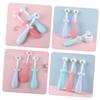ARTSEWPLY 3pcs Boy Girl Toothbrush Soft Bristles Toothbrush for Cute Non-Slip Handle for Boy Girl Gentle Oral Care for Boys and Girls view 2