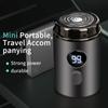 2025 New Mini Portable Electric Shaver, Travel Razor, Smooth Shave, Ipx7 Waterproof, Type-C Charging, Strong Power, Travel Accompanying (Gray) view 3