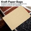 Culnflun Kraft Paper Bags Storage Envelop Style Wheat Corn Rice Seeds Pack 100PCS (9 * 13 Adhesive) view 3