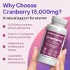 Cranberry 15,000mg Tablets | High Strength Cranberry Extract | Vegan & Vegetarian Friendly | Now with Vitamin C for Immune Support | 360 Tablets = Up to 12 Months' Supply | Manufactured in The UK view 2