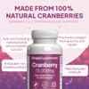 Cranberry 15,000mg Tablets | High Strength Cranberry Extract | Vegan & Vegetarian Friendly | Now with Vitamin C for Immune Support | 360 Tablets = Up to 12 Months' Supply | Manufactured in The UK view 4