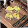 Beaupretty 4Pcs Professional Hair Trimmer Comb Set with Adjustable Guide for Precision Cutting and Styling ABS Barber Accessories for Hair Cutting and Trimming view 2
