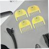 Beaupretty 4Pcs Professional Hair Trimmer Comb Set with Adjustable Guide for Precision Cutting and Styling ABS Barber Accessories for Hair Cutting and Trimming view 4