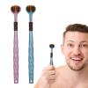 3 Sided Toothbrush for Adults,Three Sided Toothbrush - Travel Toothbrush with Soft Bristles | Travel Toothbrushes for Adults | Portable Toothbrush for Men Women view 1