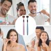 3 Sided Toothbrush for Adults,Three Sided Toothbrush - Travel Toothbrush with Soft Bristles | Travel Toothbrushes for Adults | Portable Toothbrush for Men Women view 4