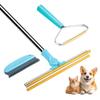 Carpet Rake for Pet Hair Removal, Pet Hair Removal Tool Set of 3, 56 Long Handle Carpet Pet Hair Removal Carpet Scraper Dog Cat Hair Remover for Sofa, Couch, Car, Rug