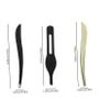 Beaupretty Facial Eyebrow Tool Mini Eyebrow Tweezers Grooming Kit Black Tint Makeup Tool Clip Tweezers view 2