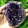 100-150g AAA Natural Quartz Amethyst Cluster Geode Druzy Crystal Mineral view 3