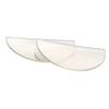 2PCS Adhesive Magnifying Reading Lenses for Glasses, Stick-on Reading Glasses Lens, Reusable Lenses Bifocal Stick-on Presbyopic Lenses, for Elderly Reading (300) view 1