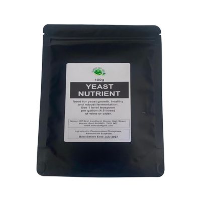 Yeast Nutrient 100g Resealable Pouch
