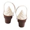 Alipis 2pcs Reusable Humidity Absorber Hanging Box for Wardrobe and Closet, Ice Cream Shape Dehumidifier Compact and Portable Design, Versatile Moisture Absorbers for Bookshelves view 1