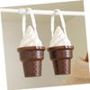 Alipis 2pcs Reusable Humidity Absorber Hanging Box for Wardrobe and Closet, Ice Cream Shape Dehumidifier Compact and Portable Design, Versatile Moisture Absorbers for Bookshelves view 4
