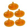 Amosfun 5Pcs Air Valve Bento Lid Seal Round Silicone Plugs Leakproof Lunch Container Airtight Silicone Plug Easy Installation Anti Overflow Lid for Office Lunches and Outdoor Picnics view 1