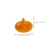 Amosfun 5Pcs Air Valve Bento Lid Seal Round Silicone Plugs Leakproof Lunch Container Airtight Silicone Plug Easy Installation Anti Overflow Lid for Office Lunches and Outdoor Picnics view 2
