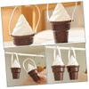 Ciieeo 2pcs Reusable Moisture Removing Box for Closet Wardrobe Cute Ice Shape Home Decor Humidity Absorber view 3