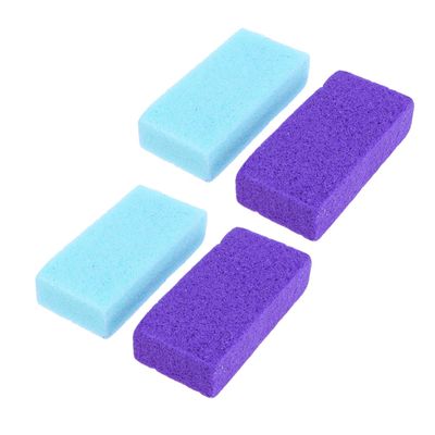 Beaupretty 4pcs Foot Grinder Pedicure Tool Callus Dead Skin Remover Exfoliating Foot Files Rub for Shower Pedicure
