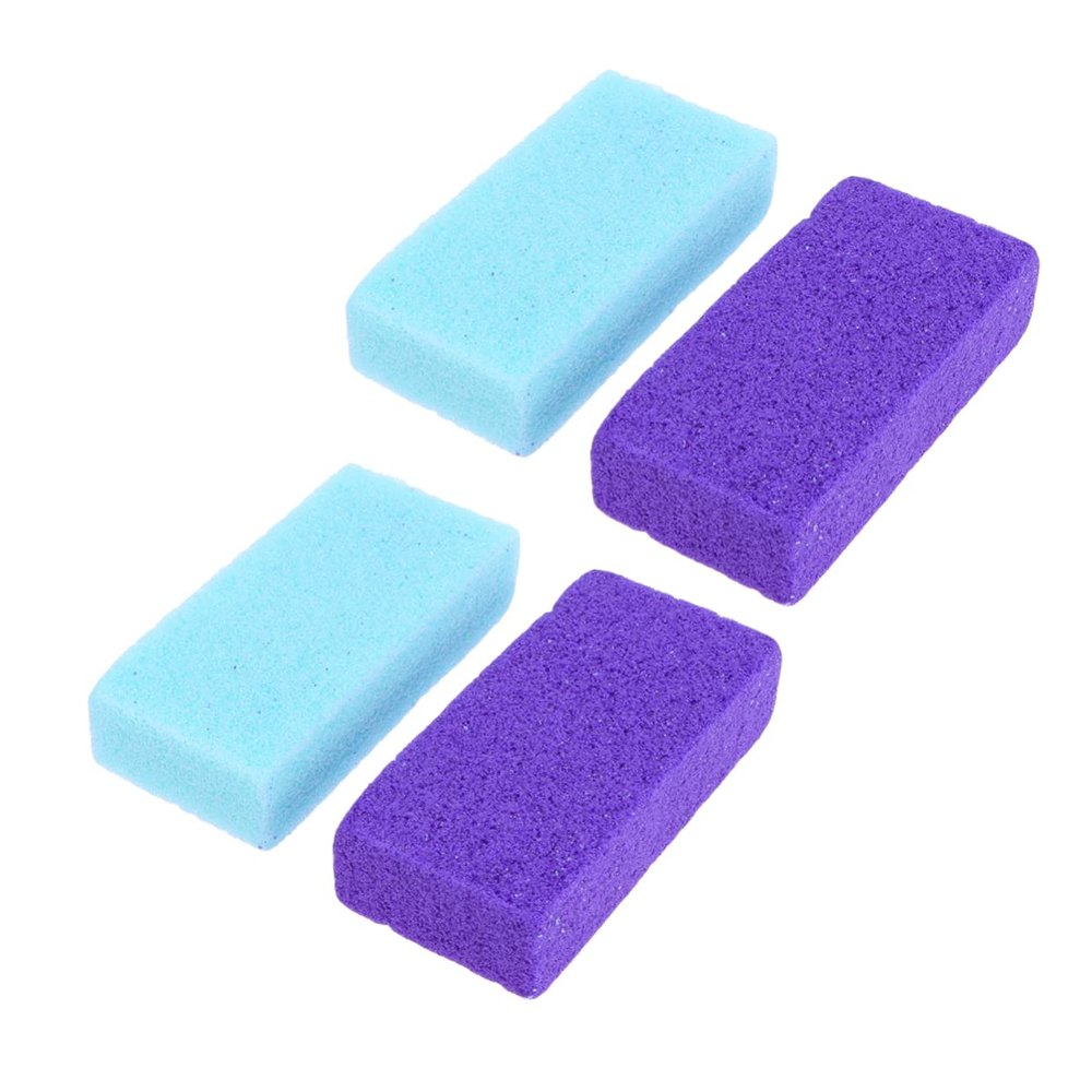 Beaupretty 4pcs Foot Grinder Pedicure Tool Callus Dead Skin Remover Exfoliating Foot Files Rub for Shower Pedicure