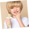 Didiseaon 4pcs Silicone Infant Toothbrush Baby Oral Cleaner with Suction Base Lightweight Comfortable Brushing Experience Prevents Swallowing Suitable for Newborn Toddlers view 3