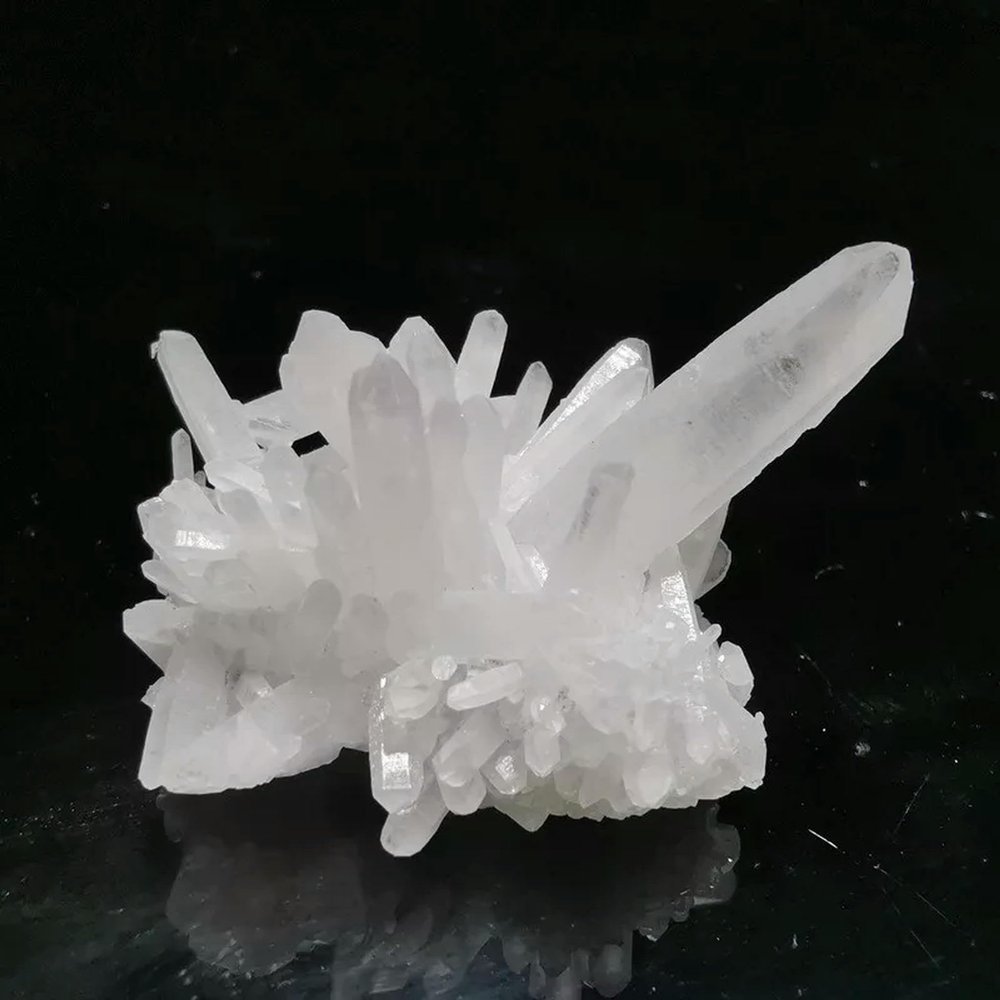 100g Natural White Clear Quartz Cluster Crystal Point Rock Specimen Gift