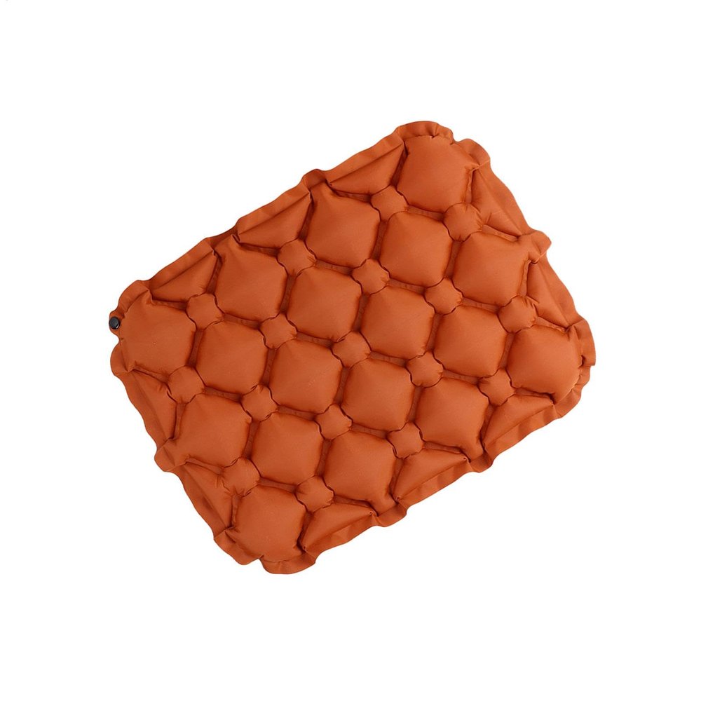 Inflatable Cushion, Portable Seat Pad, Air Travel Cushion, Anti Moisture Seat Mat, Bleacher Pad, Outdoor Camping Seater, 17.32x13.39x1.97 Inches Nylon, Inflatable Chair Mat