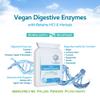 Vegan Digestive Enzymes with Betaine HCl - providing Bromelain, Amylase, Protease, Lipase, Papain, Apple Cider Vinegar, Ginger, Caraway, Turmeric, Peppermint, Fennel & Chamomile | 90 capsules, UK Made view 3