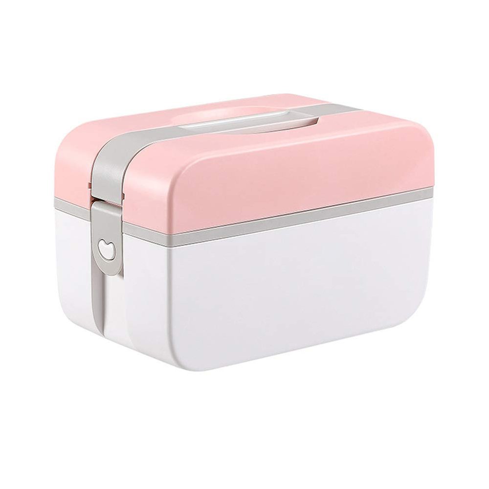 Healvian Portable Medicine Storage Box High-capacity Medicine Case for Emergency Design for Home Outdoor Use Random