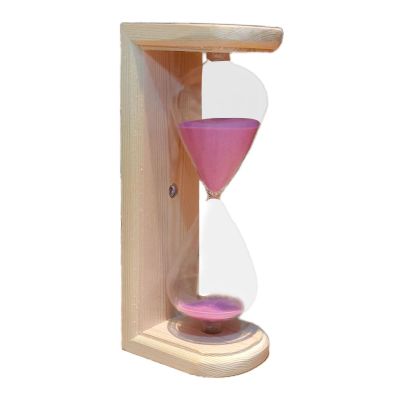 15 Minute Sand Timer - Wooden Hourglass, Sauna Sand Clock | Sauna Room High Temperature Resistant Hourglass, Perfect Measurement Tool for Hot Springs Spas Yoga Gyms Classrooms Outdoor Games