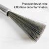 Stainless Steel Scrubber, Metal Scrubber with Handle, Steel Scrubber for Dishes, Cleaning Scrubber Pots Pans Tumblers Scrubber for Cleaning Dishes view 3
