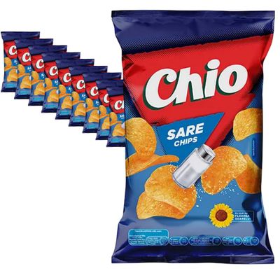 Chioo Salted Chips 140 Gram, 10 Packs