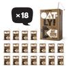 Oatly Chocolate Oat Drink Carton 18 x 250ml (with paper straw) view 1