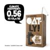 Oatly Chocolate Oat Drink Carton 18 x 250ml (with paper straw) view 4