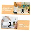 Beaupretty 2pcs Plastic Drying Stand for Shave Brush Beard Brush Holder Shaving Supplies Storage Rack Mount for Grooming Tool Care view 3