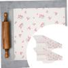 Alipis 50 Sheets Baking Paper for Food Wrapping with Non-Stick Coating and Tear-Resistant Quality, for Bakery Paper, Bread, Burgers and Decorative Baking Use view 4