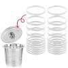 20 Pcs Silicone Gaskets for Keurig Stainless Steel Refillable, Reusable Gasket Ring Replacement Silicone Seals for Keurig Reusable Coffee Filter view 1