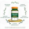 Pure Nutrition Alpha Lipoic Acid 600mg + Vitamin E | 120 Caps | Powerful Antioxidant to Support Nerve & Heart Health*. | Non-GMO view 4
