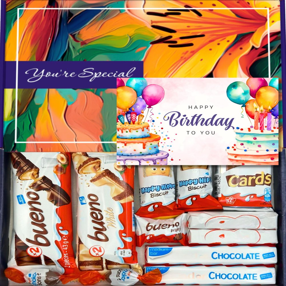 Benerry Chocolate Gift Box Hamper - 12 Treats Birthday Gift - Creamy Wafer Sweet Box of Chocolates