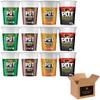 Instant Pot Noodles | Beef & Tomato, Chicken & Mushroom, Original Curry & Bombay Bad Boy | Quick & Easy Ready Meal Snack Pots | Cup Noodles Variety - 90g (Assorted Case of 12, Multipack 90g) view 1