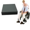 GRIZZLY FOAM 4inch/10cm Thick Memory Foam Wheelchair Seat Pad waterproof pressure Relief Multi-use With Removeable Zipp Cover Ask Customized Size (Charcoal Grey, 24x26x4inch 60x66x10cm) view 1