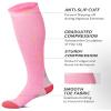 CAMBIVO Compression Socks for Women & Men 2 Pairs, Flight Socks Compression Stockings for Calf & Ankle Support, Sports, Flying, Maternity Pregnancy, Nurses, Travel view 3