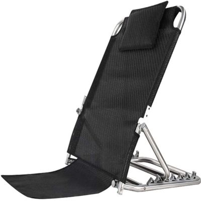 FYNNDM Back Rest Lumbar Support Bed Backres,Bed Back Rest Bed Support Adjustable Portable Foldable Stainless Steel Backrest Bracket Recliner Chair for The Elderly In Bed Paralyzed Patients