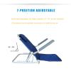 Adjustable Padded Elderly Disability Nursing Backrest 7-Position Adjustable Comfy Backrest Reclining Support with Humanized Armrest,Read, Eat, Watch TV in Bed for Bay Window Reading Watching Gaming view 3