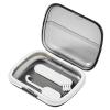 Zunishaone Retainer Holder Case | Odorless Aligner Case with Lid Hinge - Portable Denture Case Retainer Box with Braces Removal Tool Mouthguard Case for Dentures Clear Braces view 1